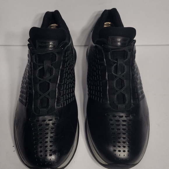 ZEGNA SPORT Black Men's Shoes size 8 pre owned good condition - Picture 1 of 10